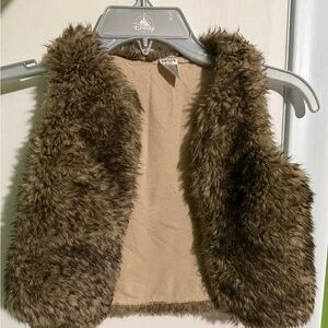 Carter's Brown Faux Fur Jacket